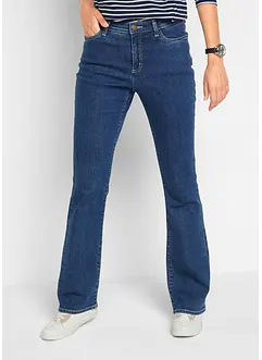 Bootcut-jeans Mid Waist, økologisk bomull,, bonprix