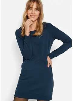 Sweatshirtkjole i myk frottè, bonprix