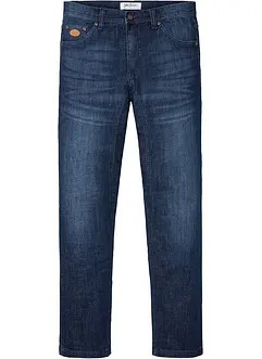 Classic Fit stretchjeans med forsterket skritt, Tapered, bonprix