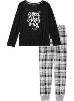 Pyjamas med oversized topp, bpc bonprix collection