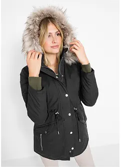 Varm, fôret parkas, bonprix