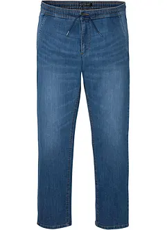 Lett, Regular Fit-pull on-jeans med stretch, Straight, bonprix