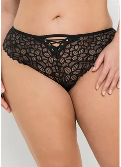 Brazilian truse i fint blondemateriale, bonprix