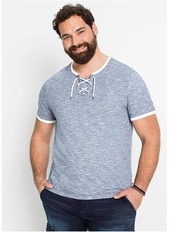 T-shirt med snøring, John Baner JEANSWEAR
