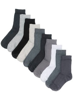 Basic sokker (10-pack) med økologisk bomull, bpc bonprix collection