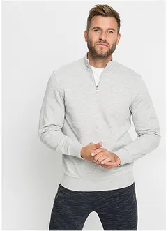 Sweatshirt med troyerkrage, bonprix