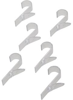 Runde radiator-kroker, 6 stk., bpc living bonprix collection