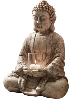 Buddha-figur med lys, bpc living bonprix collection