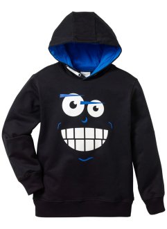 Sweatshirt med hette og trykk, bpc bonprix collection