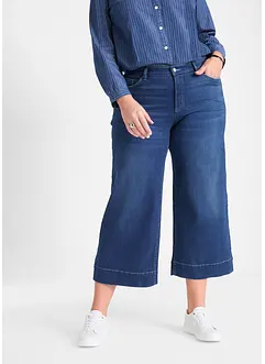 7/8-lang ultrasoft jeans, culotte, bonprix