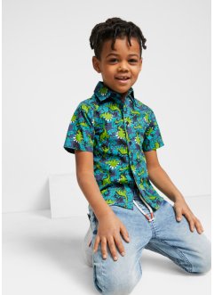 Kortermet skjorte med print til gutt, bpc bonprix collection
