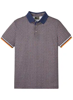 Jersey-poloshirt av ren bomull, kort arm, bonprix