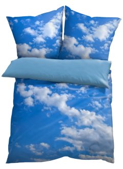 Vendbart sengesett med skyer, bpc living bonprix collection