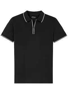 Poloshirt med glidelås, bonprix