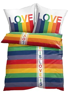 Pride sengesett med statement, bonprix