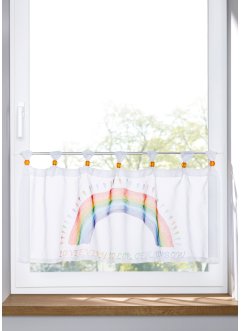 Pride panelgardin med regnbue-print, bpc living bonprix collection