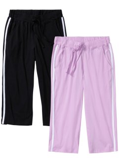 Capri pyjamasbukse (2-pack), bpc bonprix collection