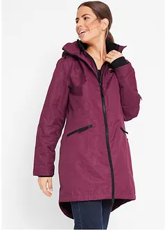 Funksjons-outdoor-overgangskåpe med hette, 2-i-1 look, vanntett, bonprix