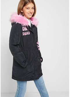 Parkas med trykk, til jente, bpc bonprix collection