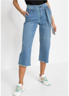 Culotte-jeans med belte, RAINBOW