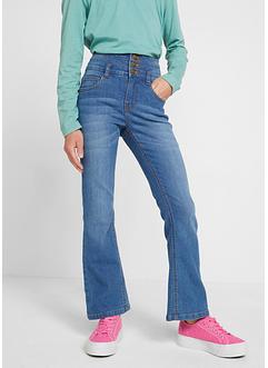 High Waist-jeans til jente med vide ben, John Baner JEANSWEAR