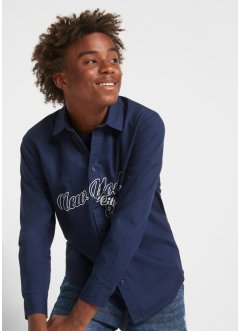 Skjorte til gutt med sportslig trykk, bpc bonprix collection
