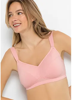 BH uten bøyle, med økologisk bomull (2-pack), bonprix