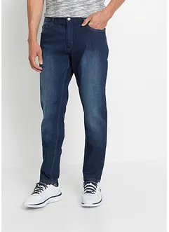 Regular Fit stretchjeans med komfortsnitt, Tapered, bonprix