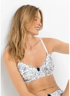 BH med bomull, med bøyle (3-pack), bonprix