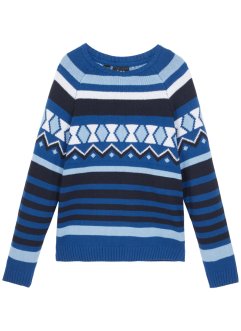 Mønstret genser til gutt, bpc bonprix collection