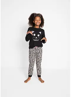 Pyjamas i 100% bomull (2-delt sett), bonprix