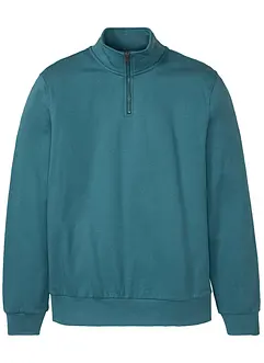 Sweatshirt med troyerkrage, bonprix