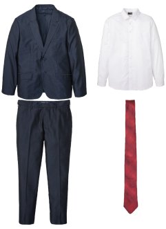 Antrekk (4-delt sett): blazer, bukse, skjorte, bpc selection
