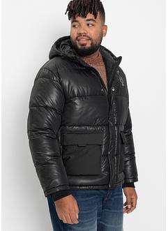 Vattert jakke med materialmiks av resirkulert polyester, Loose Fit, RAINBOW