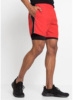 Treningsbukse med shorts, 2 i 1, bpc bonprix collection