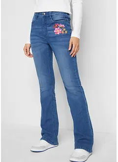 Bootcut-jeans, High Waist, komfortlinning, bonprix