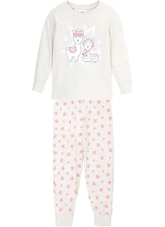 Pyjamas med økologisk bomull (2-delt sett), bonprix