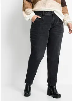 Barrel-jeans, Mid Waist, stretch, bonprix