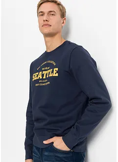 Sweatshirt i økologisk bomull (2-pack), bonprix