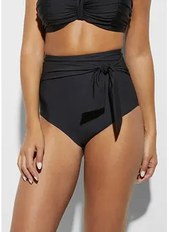 High Waist-shape-bikinitruse med knyting, sterkt formende, bonprix