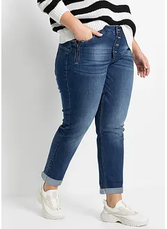 Boyfriend jeans med glidelås-detaljer, bonprix