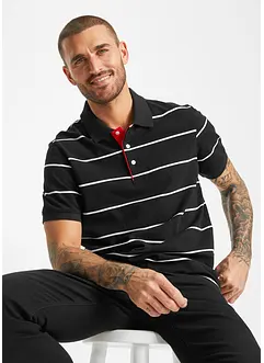 Piqué-poloshirt (2-pack) kort arm, bonprix