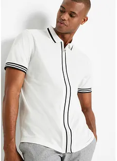 Poloshirt med glidelås, bonprix