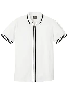 Poloshirt med glidelås, bonprix