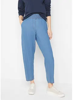 Mom-jeans, High-Waist, økologisk bomull, bonprix