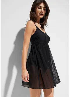 Badekjole med mesh, bonprix