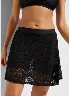 Badeskjørt i blondemateriale, bonprix