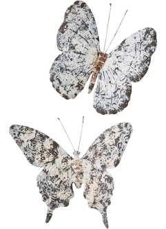 Veggdekor sommerfugler (2-delt sett, bpc living bonprix collection