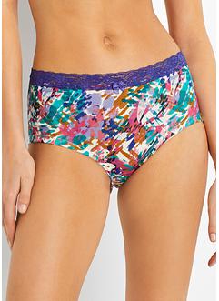 Maxipanty med blonde (4-pack) med økologisk bomull, bpc bonprix collection