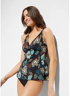 Tankini-overdel med lomme for protese, av resirkulert polyamid, bonprix